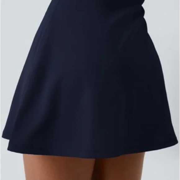 HALARA SoftlyZero NWT Plush Active Dress Easy Peezy Sz Small Navy Blue/Peacoat - Picture 7 of 12